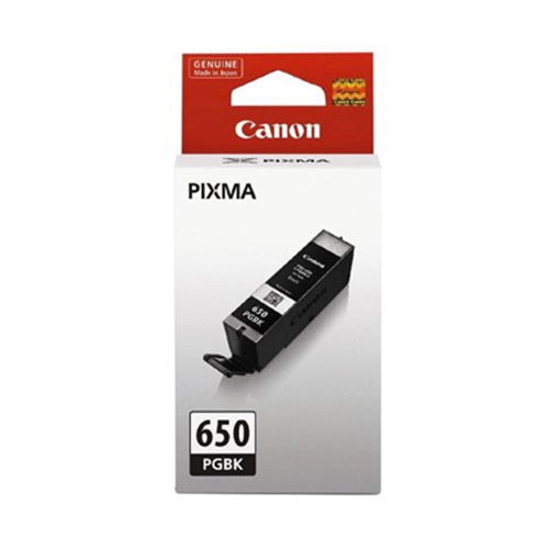 : PGI650PGBK Canon Pigment Black Ink Genuine