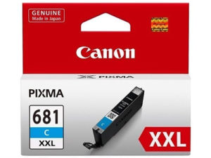CLI681XXLC Canon Extra High Yield Cyan Ink Genuine