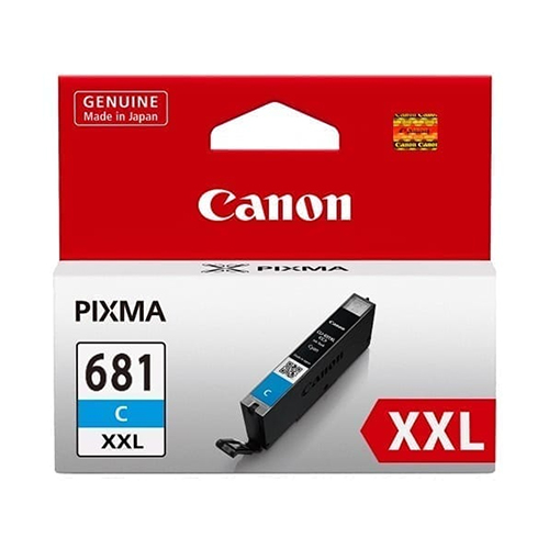 CLI681XXLC Canon Extra High Yield Cyan Ink Genuine