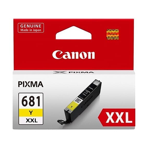 CLI681XXLY Canon Extra High Yield Yellow Ink Genuine