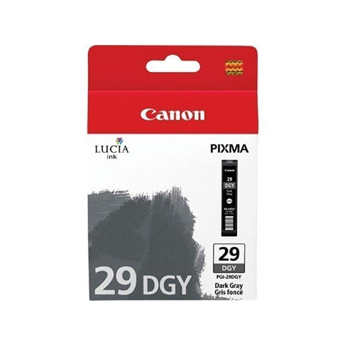 PGI-29DGY Canon Dark Grey Ink Genuine