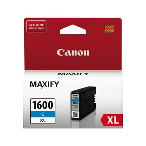 Canon PGI1600XLC Hi Capacity Cyan Ink Genuine