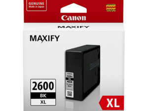 PGI2600XLBK Canon Hi Capacity Pigment Black Ink Genuine