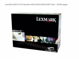 X651H11P Lexmark High Yield Black