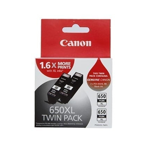 Canon PGI650XL Blk Ink Twin Pk