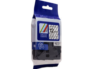 Compatible TZE 131 Label Tape Black-on-Clear 12MM X 8M